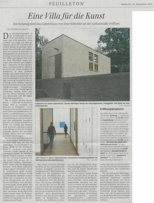 General Anzeiger Bonn, Feuilleton – Mittwoch, 23. September 2015