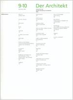 Der Architekt 11/2005