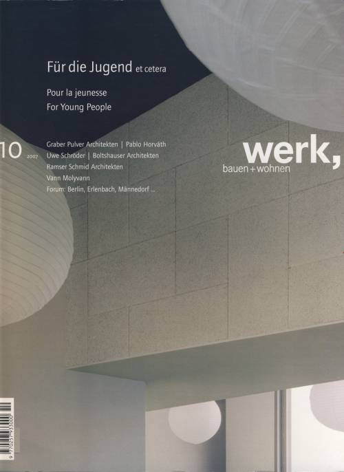 werk, bauen+wohnen 10/2007